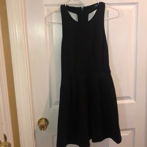 Lulus black skater dress